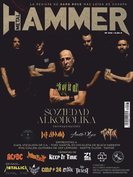 Title details for Metal Hammer by CONNECOR REVISTAS S.L. - Available